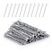 MORGLES Silver Bobby Pins for Gray Hair 120PCS 2Inches Hair Pins for Women with Box