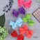 5.5 Inch Grosgrain Hair Bow Clip For Woman And Girls (Light Purple)