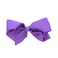 5.5 Inch Grosgrain Hair Bow Clip For Woman And Girls (Light Purple)