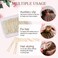 U Shaped Hair Pins, IKOCO 2.4inch Bun Hair Pins for Women with Storage Box, Gold