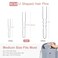 U Shaped Hair Pins, IKOCO 2.4inch Hair Pins for Women with Storage Box, Silver