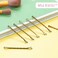 Bobby Pins 2 Inch 300Count, Crimped Hair Pins for Gold Blonde Hair, Non Slip Bobby Pins Kit for Thick Hair, Great Choice for Hair Styling(Blonde)