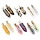 12 PCS No bend Hair Clips No Crease Hair Clips Styling Duck Bill Clips No Dent Alligator Hair Barrettes for Salon Hairstyle Hairdressing Bangs Waves Woman Girl Makeup Application (Acetate 12 colors)