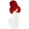 Red Clip on Ponytails Anime Cosplay Halloween Wigs for Women