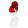 Red Clip on Ponytails Anime Cosplay Halloween Wigs for Women