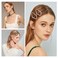 5PCS Hair Clips, Women's Non-Slip Hair Clips, Cloud Shaped Hollow Hair Clips+Multicolor