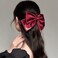 French hair bow clip Court retro big Bow Barrettes Hair Clip Hair Bow Clip Hair Accessories for Women Girl Wedding Party Christmas