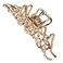 CROWN GUIDE Large Hair Claw Clips for Thick Hair Long Women Girls Rhinestone Jaw Clips Jumbo Hair Clip Cute Claw Clips Fancy Hair Clips Strong Hold Hair Styling Accessories Gold