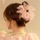 Elegant Mesh Tulle Hair Claws with Large Bowknot - Chiffon Hair Clips for Thick Hair and Women's Hair Accessories