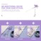 FOMIYES Hairpin Purple Hair Accessories - Tassel Hair Sticks, Flower Hair Sticks, Women's Hair Clips, Barrettes for Hanfu, Chinese Hair Bun Pins