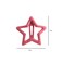 20 Pieces Metal Stars Hair Accessories for Women - Barrettes, Clips, Multicolor