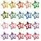 20 Pieces Metal Stars Hair Accessories for Women - Barrettes, Clips, Multicolor