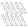 10 Pcs Silver Spiral Hair Pins Twist Screw Hair Pins DIY Hair Style Hair Clip Hair Accessories for Women and Girls