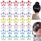 35 Pcs Colorful Star Hair Clips Non-slip Metal Snap Hair Clips and Barrettes for Girls and Women Cute Kawaii Star Hair Accessories Hairpins