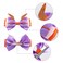 5 Inch Purple Dragon Inspired Hair Bow Clip Dragon Horns Ears Halloween Costume Dress Up Accessories for Figment