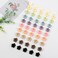40Pcs Colorful Small Flower Hair Clips, TEBIEKOY Baby Hair Clips Mini Claw Clips Cute Jaw Clips Hair Pins Hair Barrettes Toddler Hair Accessories for Women Girls Kids Teens