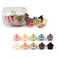 40Pcs Colorful Small Flower Hair Clips, TEBIEKOY Baby Hair Clips Mini Claw Clips Cute Jaw Clips Hair Pins Hair Barrettes Toddler Hair Accessories for Women Girls Kids Teens