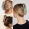 Jayongnee Nonslip French Large Hair Clips for Women Girls, Strong Hold Hair Jaw Clamps for Thin/Medium Thick Hair