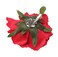6 Pieces Rose Flower Hair Clips Hair Clips Hairpin Elegant Large Rose Floral Brooches Flamenco Dancer Flower Pin Up Flower Brooch Bride Headpiece Hair Accessories for Women Girls