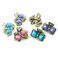 12PCS Women Vintage Alloy Mini Hair Jaw Clip Rhinestone No-Slip Hair Grip Hair Pin Hair Claw Small Bang Clip Hair Clamp (Style 5)