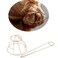 French Hair Bun Cover Cap Holder Creative Hair Cuff Hair Stick Hair Pin Bowl-shaped Hollow Hair Clip Bun Holder Bun Cage for Women Hair Updo (Silver)