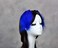 2PCS Girls Heart-shaped Feather Hair Clip Headpiece Party Hairpins Hair Barrettes Hair Accessory Bridal Wedding Feather Fascinator (Royal blue)