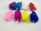 2PCS Girls Heart-shaped Feather Hair Clip Headpiece Party Hairpins Hair Barrettes Hair Accessory Bridal Wedding Feather Fascinator (Royal blue)