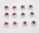 24 Pcs Bridal Wedding Rhinstone Spiral Twist Screw Hair Pins Rose Flower Hair Clips Spiral Bobby Pins Hair Bun Styling Tool Hair Accessories (Pink)