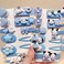 12 Pieces Kawaii Hair Clips for Girls Cartoon Girl Hair Accessories,Cute Things for Teen Girl Gifts (Blue Dog)