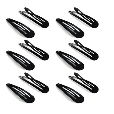 Snap Hair Clips, 40 Pack 2 Inch Barrettes Metal Hair Clips Slides, Women And Girl Metal Bb Barrettes Accessories Styling