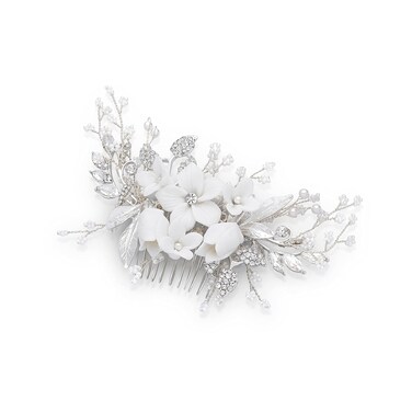Modern Wedding Hair Accessories: Jewelry and Headpieces for Brides, Bridesmaids, Flower Girls   Hair Combs, Clips and Pieces