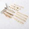 10 Pack Sparkle Bead Hair Slides Pearls Hair Clips for Women Girls Crystal Beaded Hairpins Stone Hair Grips Handmade Metal Gold Hair Barrettes Hair Accessories