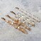 10 Pack Sparkle Bead Hair Slides Pearls Hair Clips for Women Girls Crystal Beaded Hairpins Stone Hair Grips Handmade Metal Gold Hair Barrettes Hair Accessories