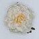 Peony Flower Hair Clip Hanfu Hairpin Bridesmaid Pin up Flower Brooch Party Wedding Decor (one size, white)