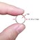 200 PCS Hair Braid Rings Hair Hoops Braid Hair Clip Accessories for Women and Girls Dreadlocks, 2 Color(Gold and Sliver)