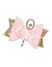 JBC37 Pink Ballet Dance Hair Clip - B2-Pink, 1 Count, Hair Clip for Girls, Hair Accessories for Children, Hairgrips with Bowknot, Snap Closure, Suitable for Infant, Party, School, Photography Props