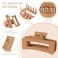 Mandydov 8 Pcs Large Hair Claw Clips 4.1 Inch Non-slip Big Square Matte Claws for Women, Strong Hold Banana Clips for Thick Thin Hair