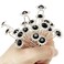 20Pcs Bridal Hair Pins Crystal Sunflower Rhinestone U-Shaped Wedding Hair Pieces Accessories for Women Girls Party (Black)