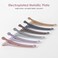 AIMIKE 6pcs Professional Hair Clips for Styling Sectioning, Anti-Slip No-Trace Duck Billed Hair Clips with Silicone Band, Salon and Home Hair Cutting Clips for Hairdresser, Women, Men - 4.3&rdquo; Long
