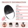 Lommel Clip in Bangs-100% Human Hair Bangs,Natual Black Fake Bangs for Women Wispy Bangs Hair Clip Hair Extensions Clip on Air Bangs Hairpieces with Temples for Daily Wear (Natual Black)