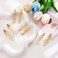 Hair Clip 9pcs, No Bend Hair Clips 5PCS 7PCS, Gold Glitter Hair Clips, Bridesmaid Proposal Gifts, Bridal Shower Cute Hairpin, Wedding Party Souvenir Decoration Gifts