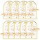 Hair Clip 9pcs, No Bend Hair Clips 5PCS 7PCS, Gold Glitter Hair Clips, Bridesmaid Proposal Gifts, Bridal Shower Cute Hairpin, Wedding Party Souvenir Decoration Gifts