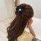 4 Pcs Flower Hair Claw Clips for Women Medium Bright Surface Flower Peal Claw Clips Strong High Ponytail Holder Nonslip Hair Jaw Clips Thin Thick Hair Clamp Hair Accessories for Hawaiian