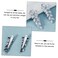 2Pcs Sparkly Crystal Hair Clips, Rhinestones Duckbill Alligator Hair Pins, Handmade Hair Barrettes, Elegant Gold Metal Bobby Hairpin Hair Accessories Headwear Styling Tools, Present for Women Girls