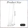 4 Pcs Acrylic Clear Hair Clip Display Stand L-Shaped Hairpin Display Holder Barrette Display Stand Holder Hair Clip Organizer Stand Holder Bracelet Bangle Display Stand for Teen Girls Women