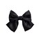 Hair Bows and Barettes Accessories - Bowknot French Clips for Women and Girls in Black