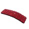 6PCS Rhinestones Snap Hair Clips for Women Girls Rectangular Hairpins Korean Barrettes Hair Accessories Red