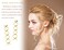 Mini Skater 2.36 inch Spiral Hair Pins Non-Scratch Rounded Tips Spiral Bobby Pins Blonde Hair Twist Screw Spin Pins for Women Buns Hair Styling DIY, Set of 20 (Gold)