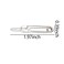Gothic Hair Clips Set Paperclip Shaped Hair Pins for Women Girls Y2K Punk Hair Clip for Teen Girl Goth Hairpins for Long Short Hair Barrettes Goth Hair Accessories 10pcs