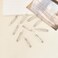 Gothic Hair Clips Set Paperclip Shaped Hair Pins for Women Girls Y2K Punk Hair Clip for Teen Girl Goth Hairpins for Long Short Hair Barrettes Goth Hair Accessories 10pcs